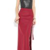 Maison Martin Margiela Leatherpaneled Stretchcotton Bodysuit in Black - Lyst