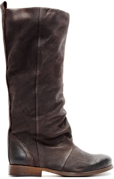mango leather biker boots