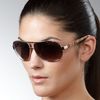 Marc By Marc Jacobs Aviator Sunglasses, Red Stripes in Brown (red gold str mult) - Lyst