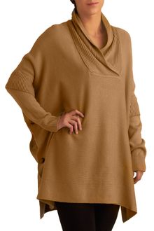 ModCloth Better Latte Than Never Cape - Lyst