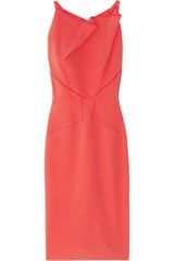 Roland Mouret Mordecai Stretch-crepe Dress