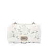 Valentino White Lace and Leather Girello Bag in White - Lyst