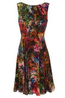 Erdem Marge Floral Printed Silk Dress - Lyst