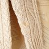 Free People Vintage Hand Knit Aran Sweater in Beige (white) - Lyst