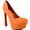 Kelsi Dagger Abrielle  Orange Suede in Orange - Lyst