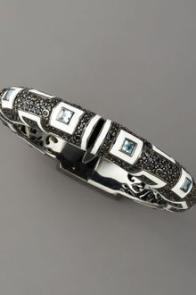 M.c.l By Matthew Campbell Laurenza Topaz & Spinel Art Deco Bracelet - Lyst