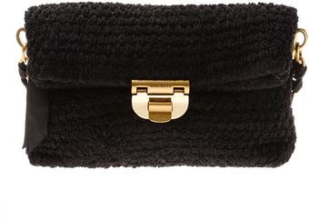  Boucle Wool Clutch Bag 