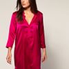 Princesse Tam Tam Silk Satin Tunic in Purple (roseshocking) - Lyst