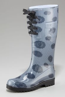 See By Chloé Lace-up Rain Boot - Lyst