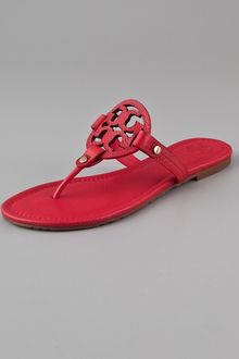 Tory Burch Miller Flat Thong Sandals - Lyst