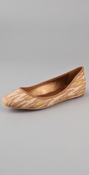 Twelfth Street By Cynthia Vincent Sage Ballet Flats in Beige (nude) - Lyst