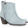 Acne Pistol Suede Ankle Boots in Blue - Lyst