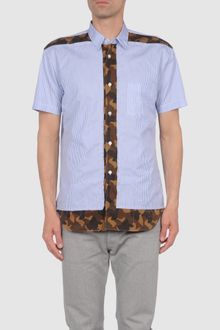 Comme Des Garçons Shirt Short Sleeve Shirts - Lyst