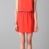 Cut25 Sleeveless Dress with Draped Back in Orange (marine) - Lyst