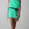 Matthew Williamson Petal Dress in Green - Lyst