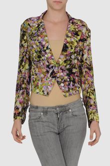 Roberto Cavalli Printed Single Breasted Blazer - Lyst
