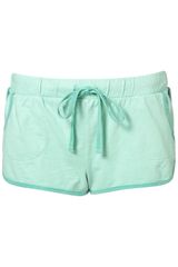 Topshop Acid Apple Jersey Runner Short