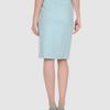 Celine Knee Length Skirt in Blue (green) - Lyst