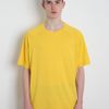 Jil Sander Mens Oversized T Shirt in Yellow for Men - Lyst