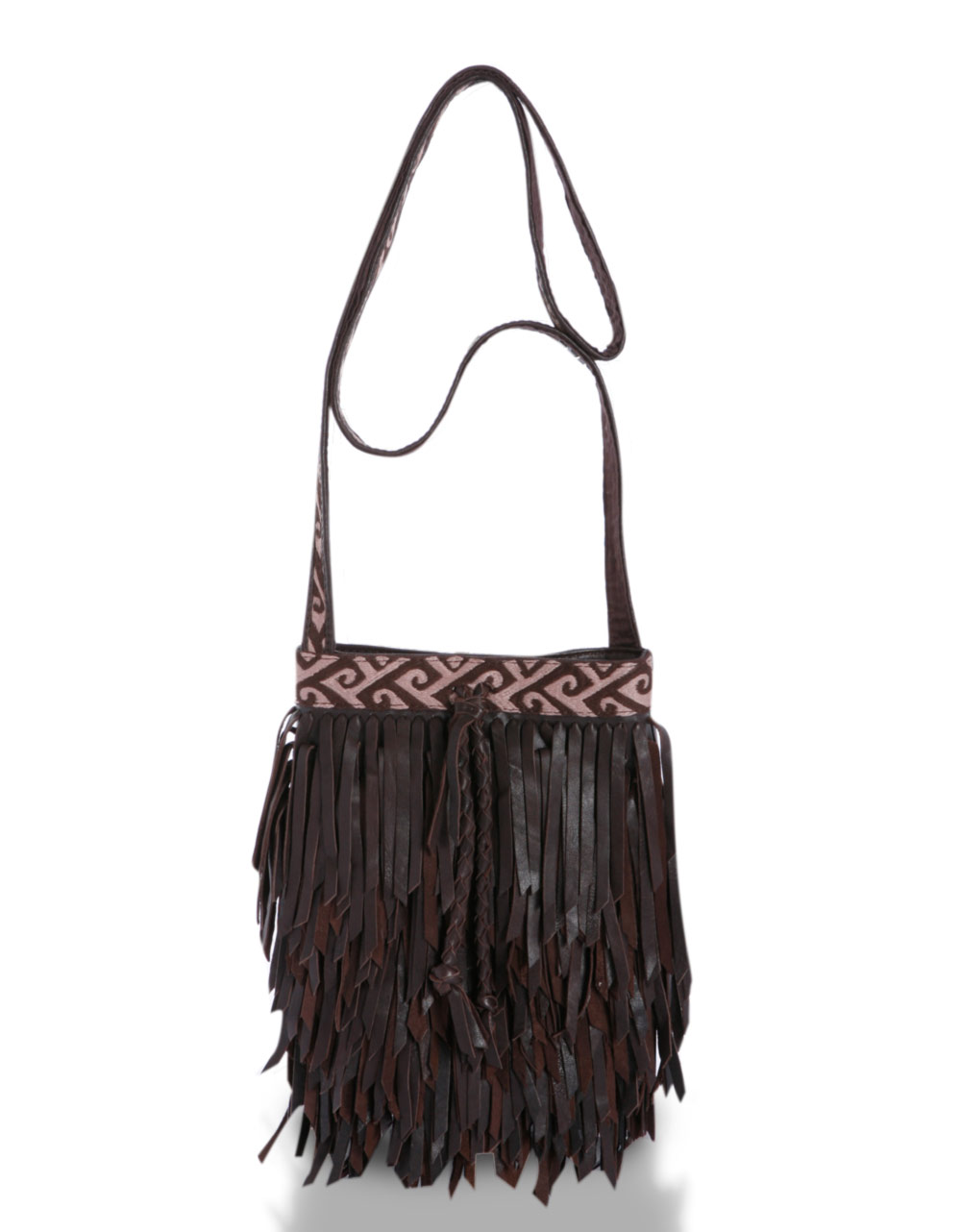 Lucky Brand Topanga Canyon Fringe Crossbody Bag in Brown Lyst