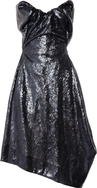 Vivienne Westwood Gold Label Paper Bag Sequined Satin Dress - Lyst