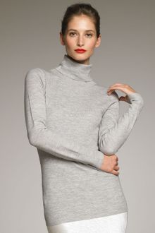 Donna Karan New York Merino Turtleneck Sweater - Lyst