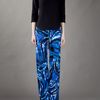 Emilio Pucci Printed Trouser in Blue - Lyst
