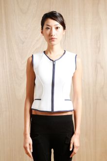 Goemai Womens Neoprene Jane Waistcoat - Lyst