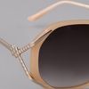 Matthew Williamson Acetate Rounded Sunglasses in Gold - Lyst
