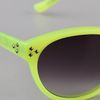 Matthew Williamson Neon Pointed Oval Sunglasses in Yellow - Lyst