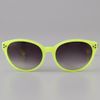 Matthew Williamson Neon Pointed Oval Sunglasses in Yellow - Lyst