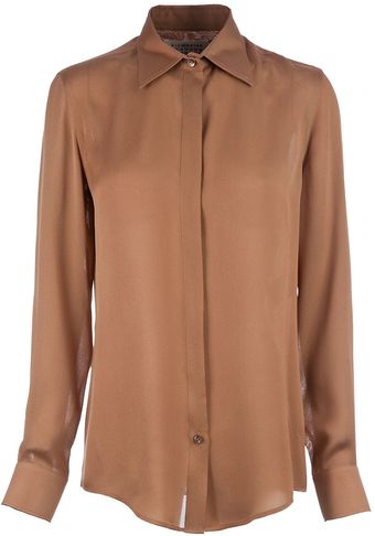 Maison Martin Margiela Silk Shirt - Lyst