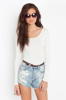 Nasty Gal Strapped Back Top - Lyst