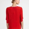 Stella Mccartney Contrast Piping Blouse in Red (cherry) - Lyst