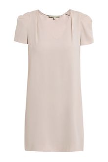 Vanessa Bruno Crepe Shoulder Detail Dress - Lyst