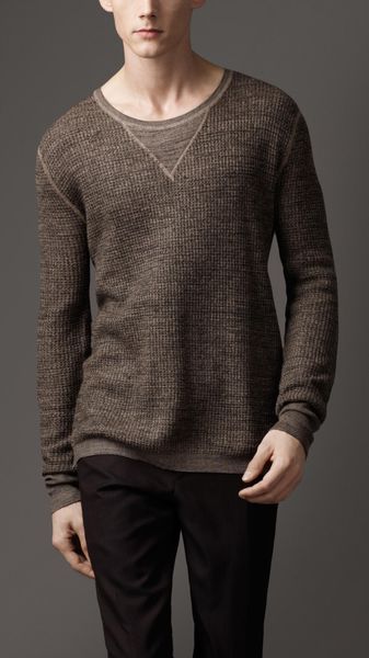  Waffle Knit Sweater 