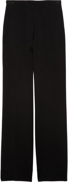Donna Karan New York Wide-leg Crepe-jersey Pants - Lyst