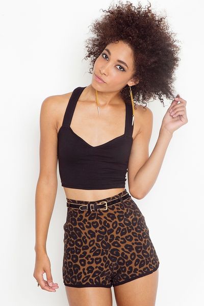 Nasty Gal Francine Leopard Shorts in Animal (leopard) - Lyst