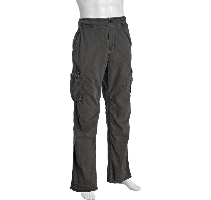 charcoal gray cargo pants