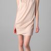 3.1 Phillip Lim Draped Front Sleeveless Dress in Pink (blush) - Lyst