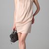 3.1 Phillip Lim Draped Front Sleeveless Dress in Pink (blush) - Lyst