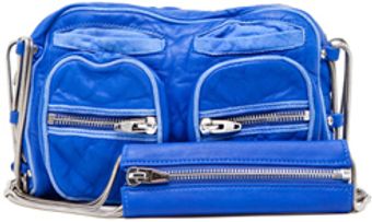 Brenda Zip Chain Bag in Azure 