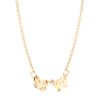 Asos Ditsy Necklace Space Robot in Gold - Lyst