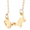 Asos Ditsy Necklace Space Robot in Gold - Lyst