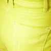 Asos Collection Asos Neon Green High Waist Denim Hotpants in Green (neongreen) - Lyst