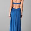 Bcbgmaxazria Jordana Long Cutout Gown in Blue - Lyst