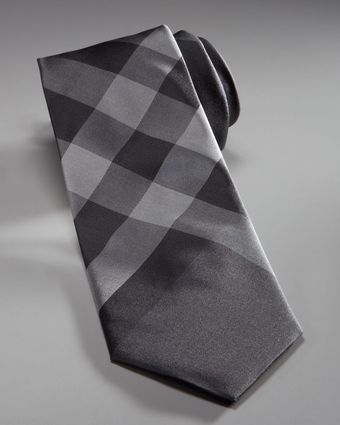 Burberry Skinny Check Tie - Lyst