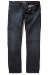 Dolce & Gabbana Straight Fit Overdyed Jeans