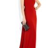 Gucci Silkcrepe Gown in Red - Lyst