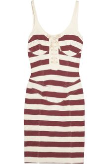 Isabel Marant Gusto Striped Cotton-jersey Tank Dress - Lyst
